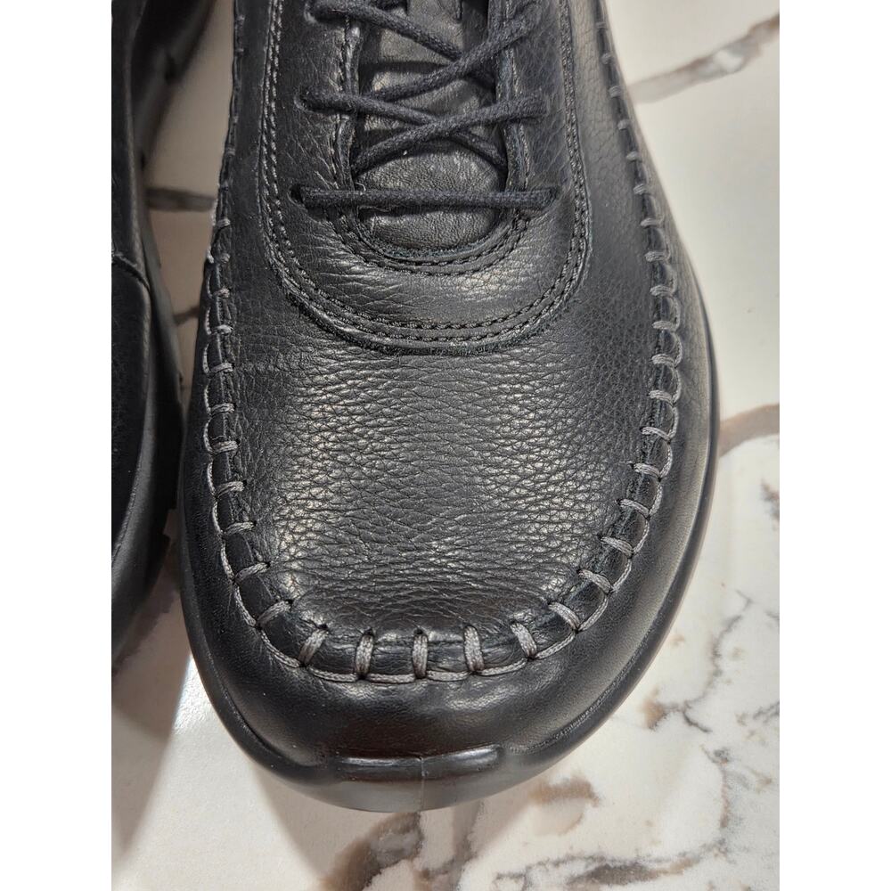 Ecco Cross X Black Casual Pebbled Leather Size 9.5 US, 43 EU Men's - Picture 5 of 9